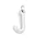12 Pack: Sterling Silver Alphabet Charm by Bead Landing™